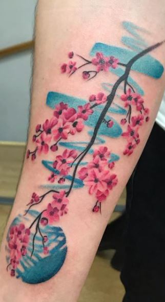 Top 30 Cherry Blossom Tattoos For Men