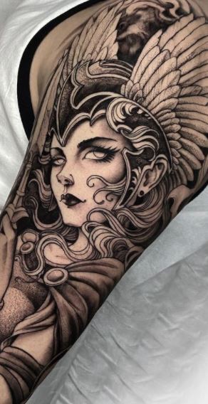 23 Exceptional Valkyrie Tattoo Ideas and Meanings