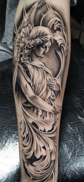 120 Gorgeous Guardian Angel Tattoos Designs With Meanings 2023   TattoosBoyGirl