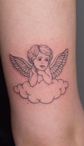 angel tattoo 23