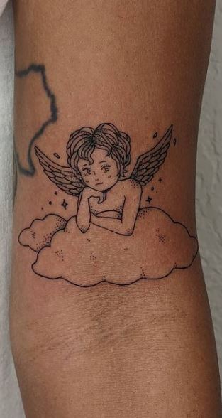 angel tattoo 34