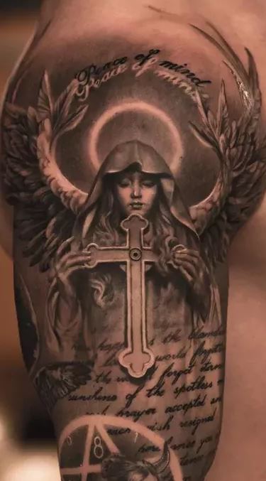 Angel Tattoos - Beautiful Ideas & Designs for Men & Women