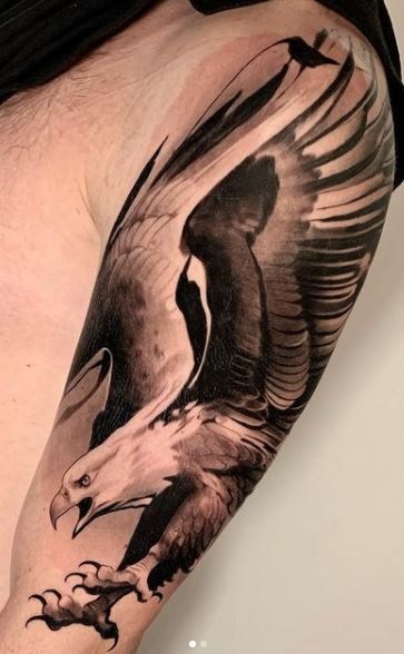 USA Bald Eagle Tattoo – Tattoo for a week