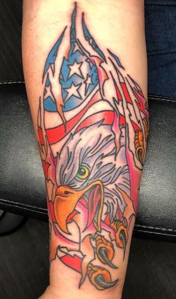 American Flag Tattoos  25 Smashing Examples  Design Press