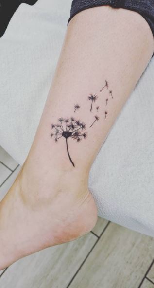 32 Lovely Dandelion Tattoos On Wrist  Tattoo Designs  TattoosBagcom