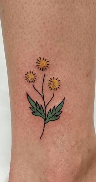 Buy Small Dandelions set of 2 Dandelion Temporary Tattoo  Online in India   Etsy