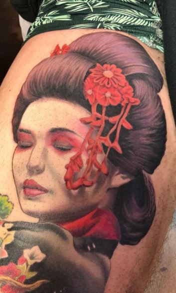 Geisha Tattoo Images Browse 3294 Stock Photos  Vectors Free Download  with Trial  Shutterstock