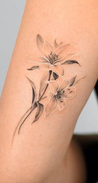 Of tattoo small the valley lily 250+ Lily