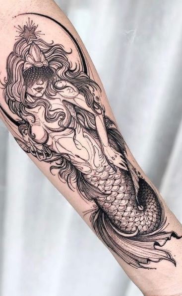 75 Trendy Mermaid Tattoos You Must See - Tattoo Me Now 75 Trendy Mermaid Tattoos You Must See - Tattoo Me Now