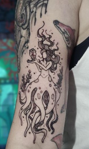 75 Trendy Mermaid Tattoos You Must See - Tattoo Me Now