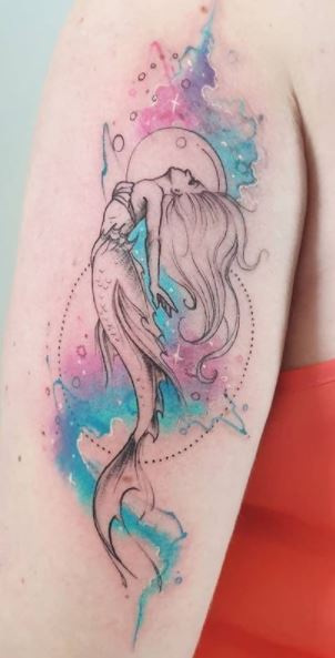 75 Trendy Mermaid Tattoos You Must See - Tattoo Me Now 75 Trendy Mermaid Tattoos You Must See - Tattoo Me Now