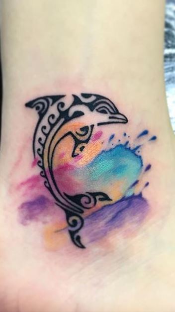Dolphin Tattoo – Tattoo for a week