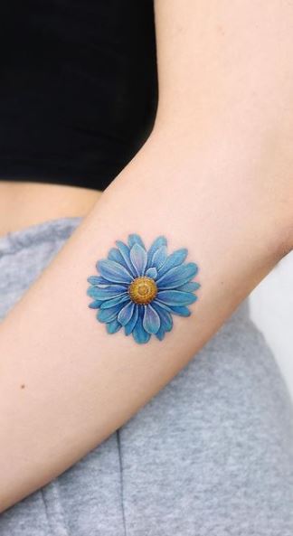 50 Cheerful Daisy Tattoos You Must See - Tattoo Me Now