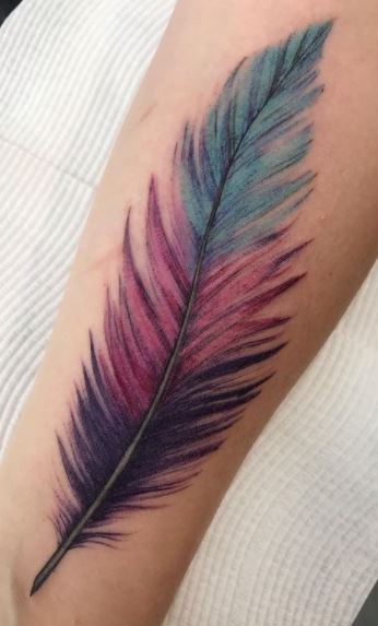 60 Feather Tattoos - Meaning, Ideas & Designs - Tattoo Me Now