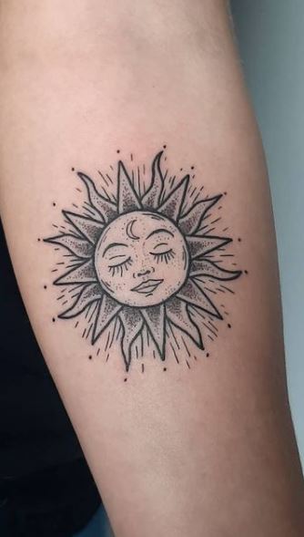 Sun Tattoos - Meaning, Ideas & Sun Tattoo Designs Sun Tattoos - Meaning, Ideas & Sun Tattoo Designs