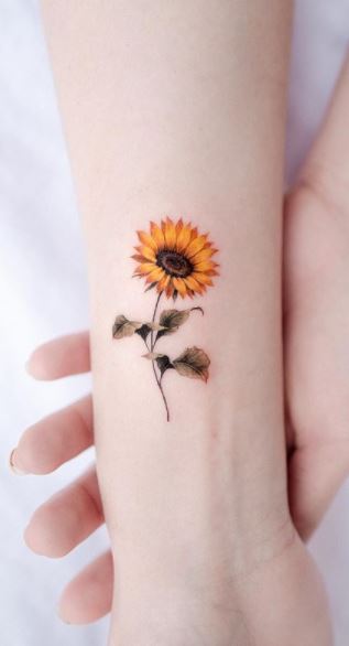 11+ Mini Small Sunflower Tattoo Ideas That Will Blow Your Mind! - alexie