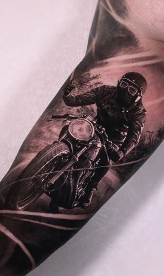 Top 73 Biker Tattoo Ideas 2021 Inspiration Guide