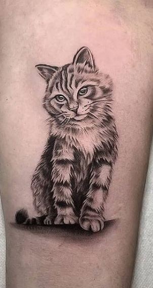 100 Trendy Cat Tattoos That You Must See - Tattoo Me Now