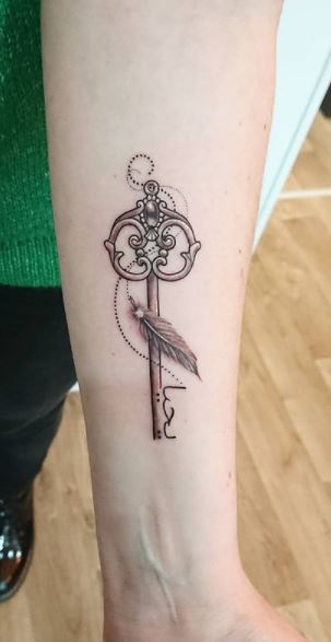 77 Fancy Key Tattoos For Wrist  Tattoo Designs  TattoosBagcom