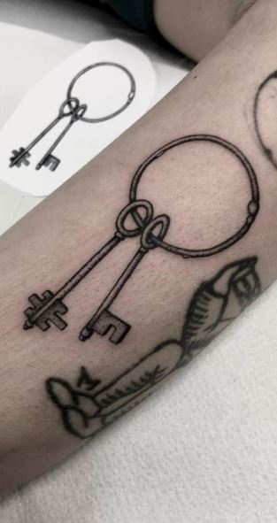 19 Intriguing Key Tattoo Design Ideas Design Press