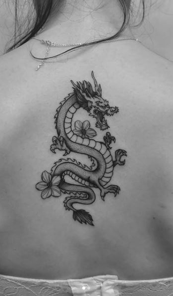 14 Dragon Spine Tattoo For Woman  Inspired Beauty