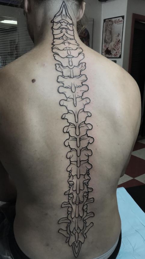 65 Trendy Spine Tattoos, Designs, & Ideas - Tattoo Me Now 65 Trendy Spine Tattoos, Designs, & Ideas - Tattoo Me Now