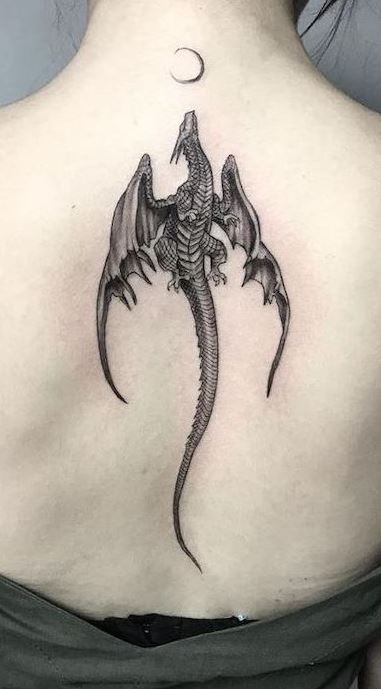 Spine line tattoo by Pedro Gamez  Archer Avenue Tattoo in Chicago IL  r tattoos