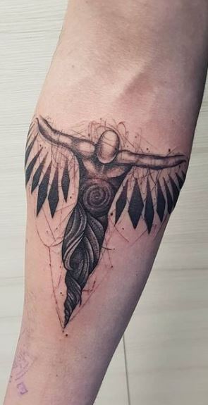 Fallen angel tattoos – Fallen from heaven