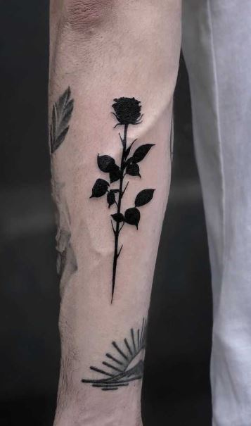 22 Charming plant  flower tattoo for men  Guys inspirations