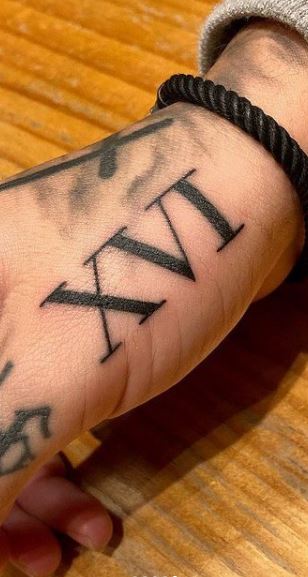 Top 12 Roman Numeral Tattoo Ideas 2023  Stigma Tattoo Supply