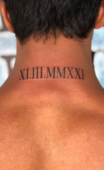 Twitter 上的Revival TattoosReally nice roman numerals tattoo tattoos  roman numerals backtattoo inkedup greg revival uktattoo  httptcoHlTUTcRuTX  Twitter