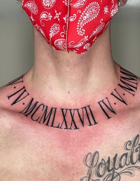 50 Sensational Roman Numeral Tattoos! - Tattoo Me Now