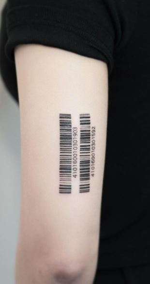 Big Lo Barcode Tattoo | Picture used in a blog entry here. I… | Flickr