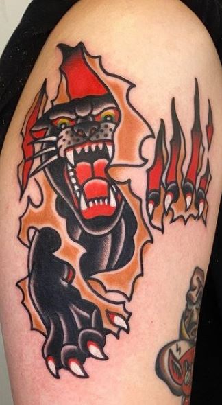 Panther Tattoos - Designs, Ideas & Meaning - Tattoo Me Now