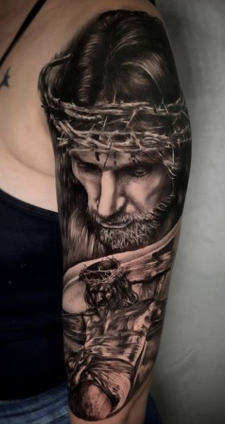 Arm Tattoo Christian  Etsy