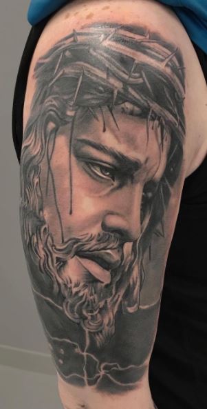 black jesus tattoos