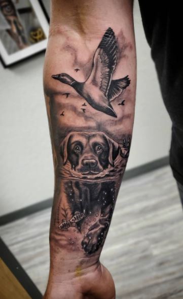 75 Best Hunting Tattoo Designs and Ideas  Hobby Commitment 2019