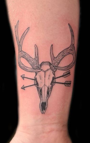 15 Realistic Deer Tattoo Ideas  PetPress  Wood tattoo Deer tattoo Hunting  tattoos