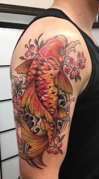 44 Koi Fish Tattoo Designs Forearm Small Feminine Lotus  Koi Fish Yin  Yang Tattoo  ZestVine  2023