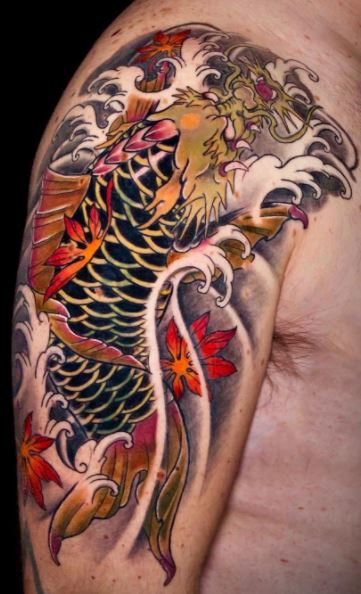 Koi Fish Tattoo Ancient History Meaning Ideas And Designs