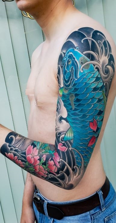 koi fish tattoo shoulderTikTok Search