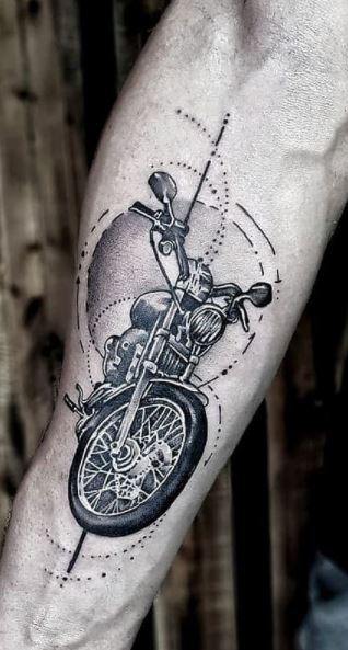 Tattoo bike hot sale designs