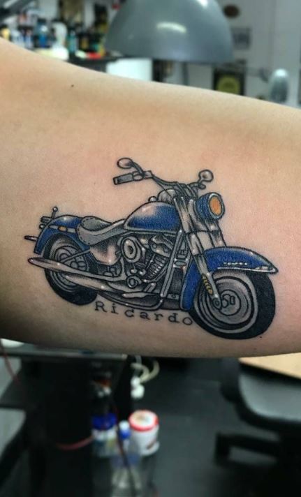 Motoblogn: The I Want a Skeleton Riding a Motorcycle Tattoo Gallery