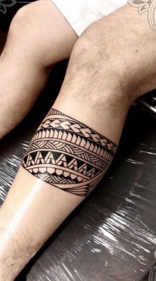 Feminine Polynesian tattooing by Samuel Shaw at Kulture Tattoo Kollective