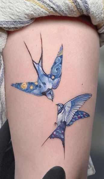 Sparrow Tattoo  meaning photos sketches and examples