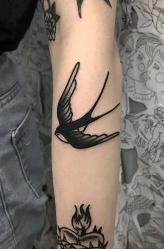 Discover 68 swallow hand tattoo latest  thtantai2