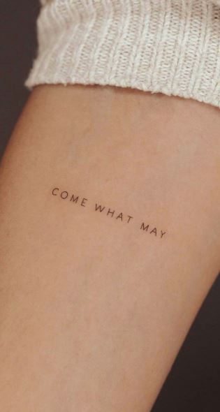 50 Inspirational Quote Tattoos to Consider