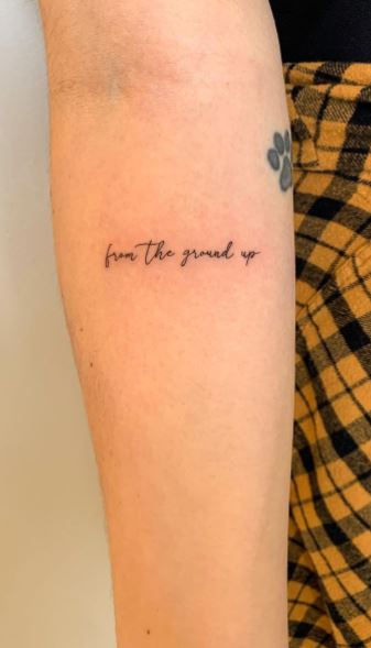 44 Meaningful Quote Tattoos to Memorize Your Special Moments  Hairstyle