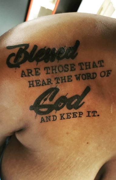 170 Amazing Biblical Verse Tattoo Designs and Ideas  Body Art Guru