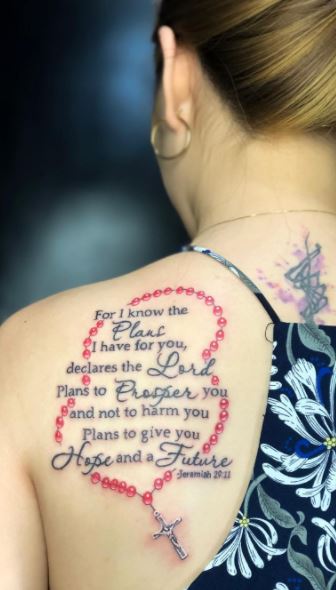 25 Inspiring Bible Verse Tattoos  Tattoo Me Now